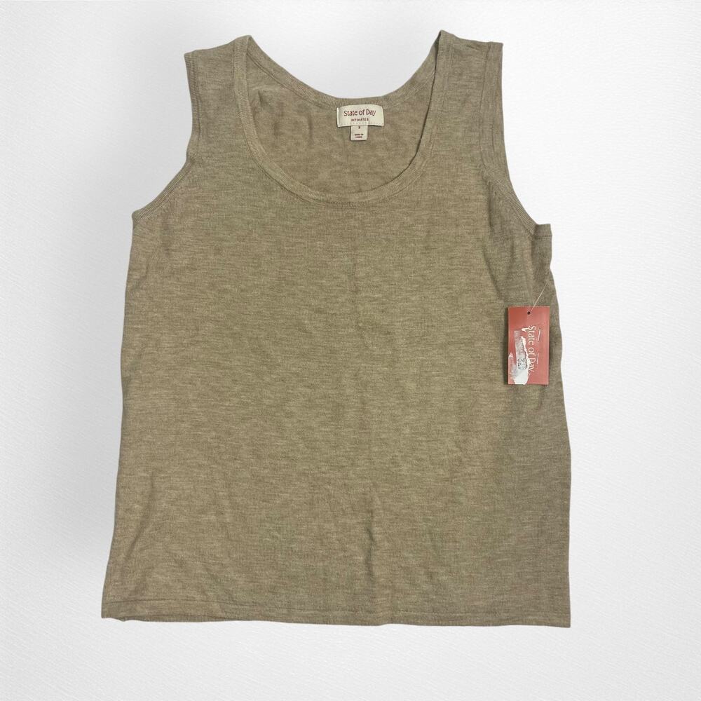 State of Day Women's Tank Top Loungwear Size Small NWT